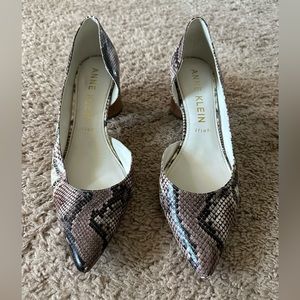 Anne Klein iflex Snake Heels
